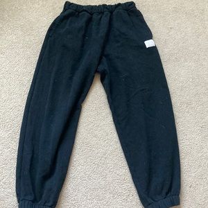 Black Hollister sweatpants